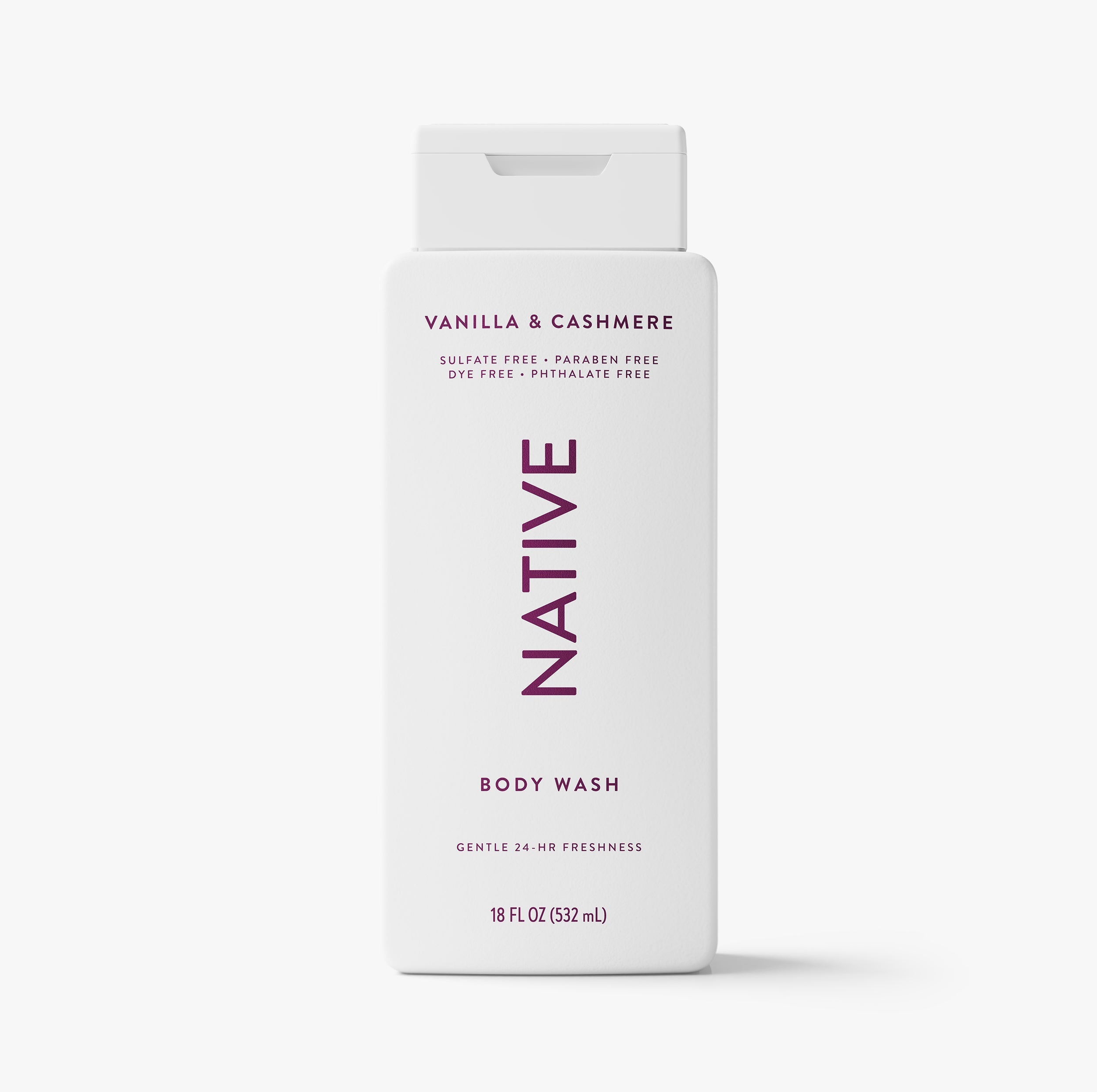 Vanilla and Cashmere Body Wash Classic 18oz Care Collection