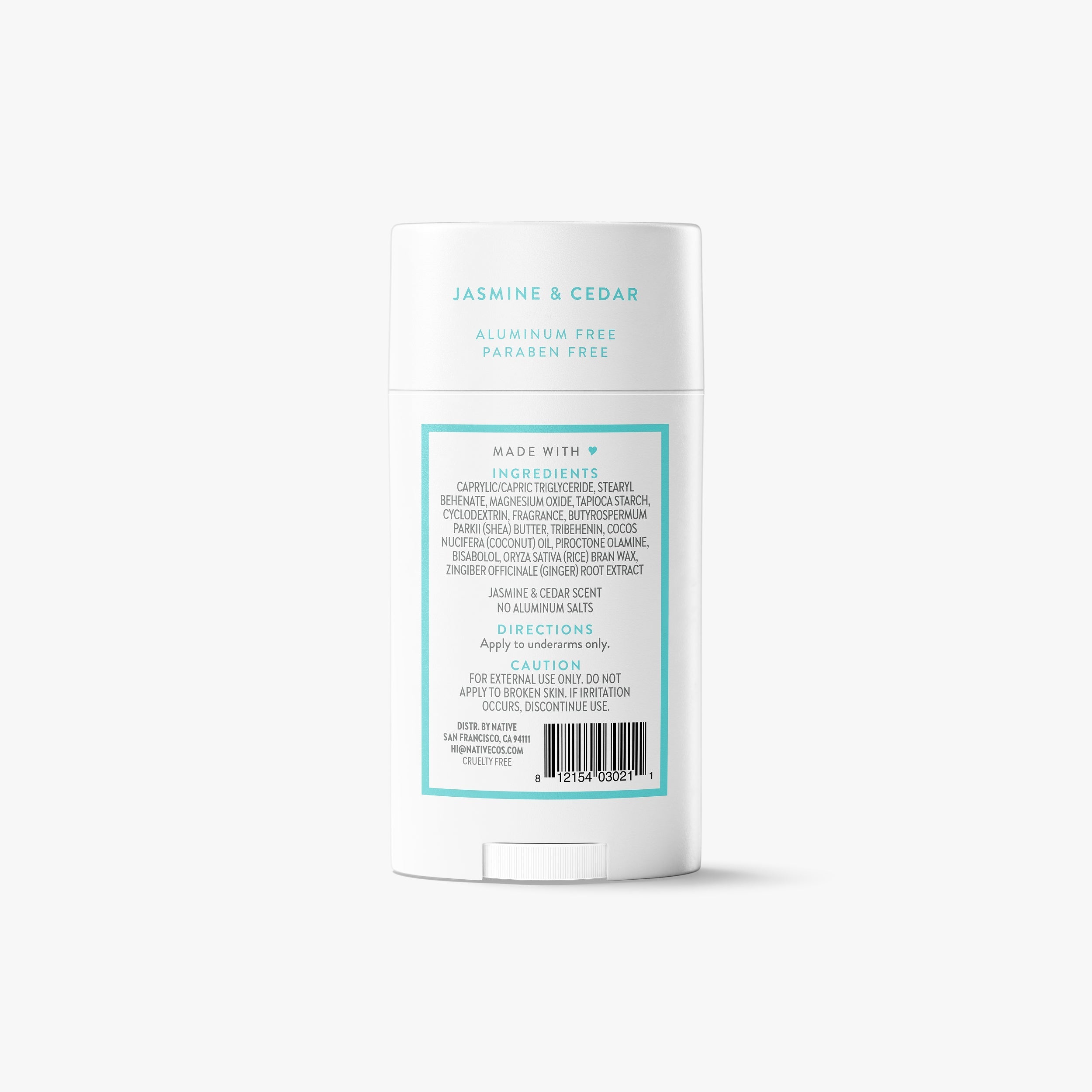 Jasmine and Cedar Deodorant Stick Classic 2.65oz Care Collection