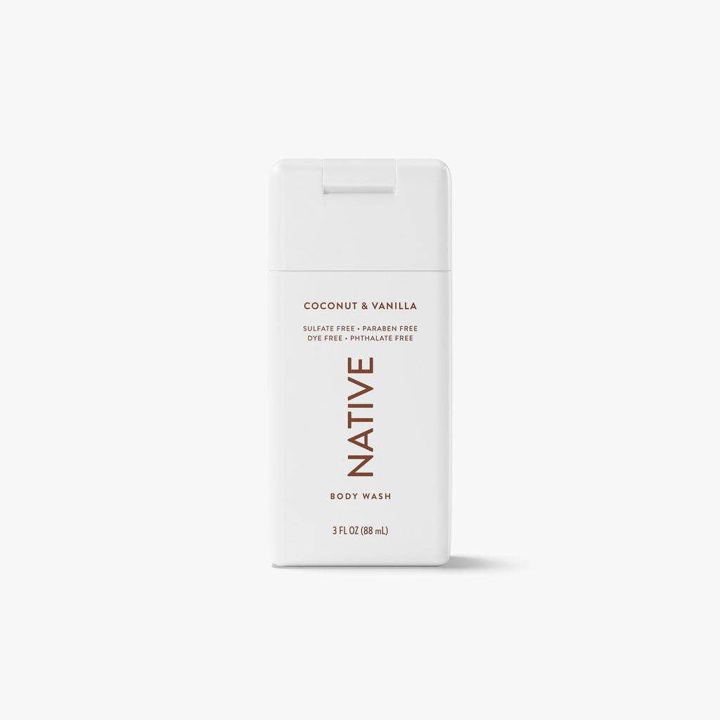 Coconut and Vanilla Mini Body Wash Classic 3oz Care Collection