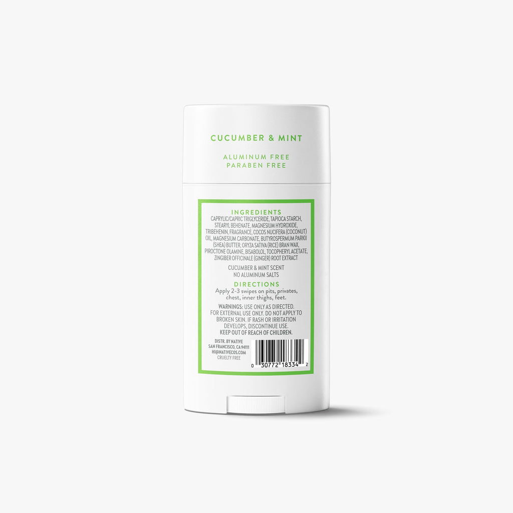 Cucumber and Mint Whole Body Deodorant Stick Classic 2.4oz Care Collection