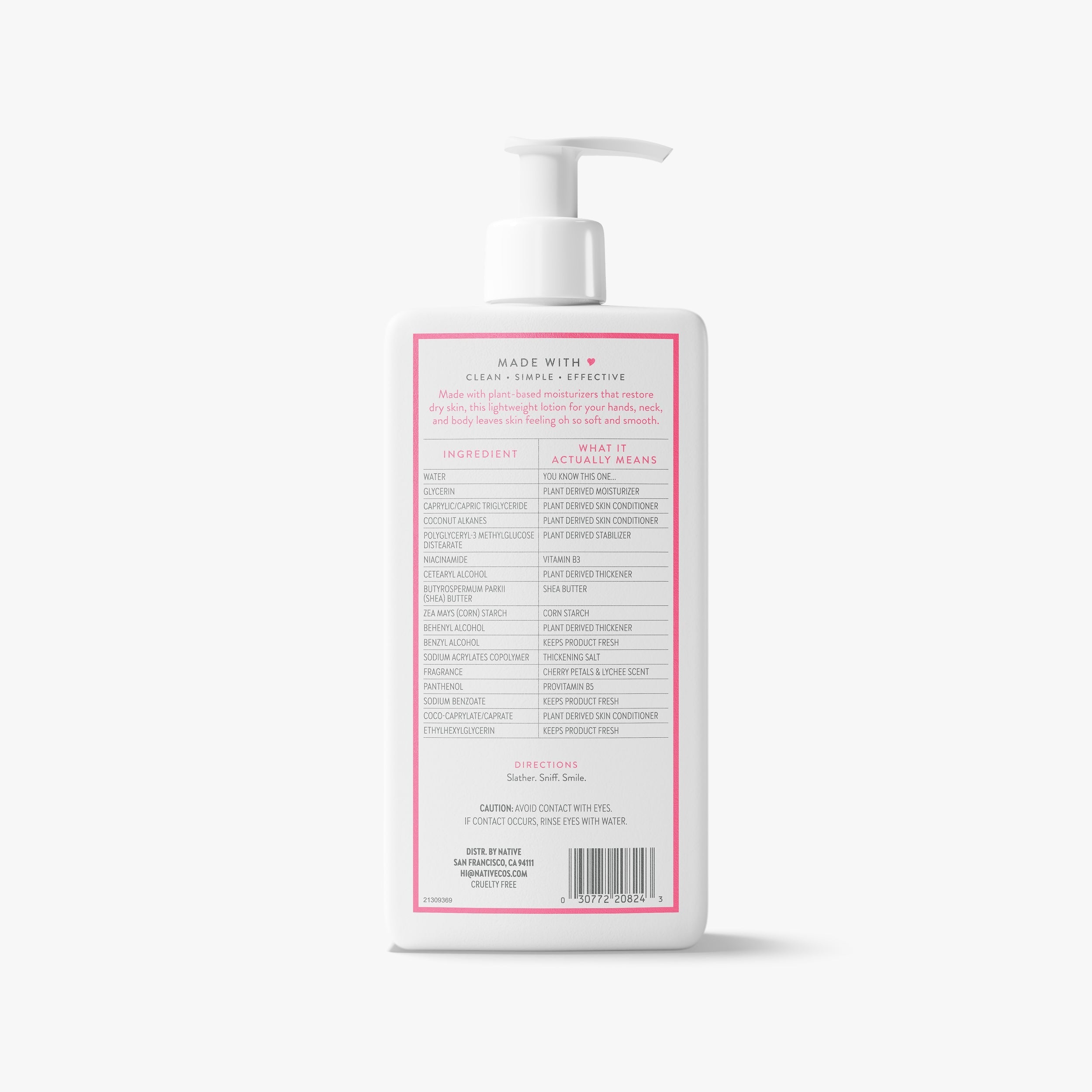 Cherry Petals and Lychee Body Lotion Classic 16.5oz Care Collection