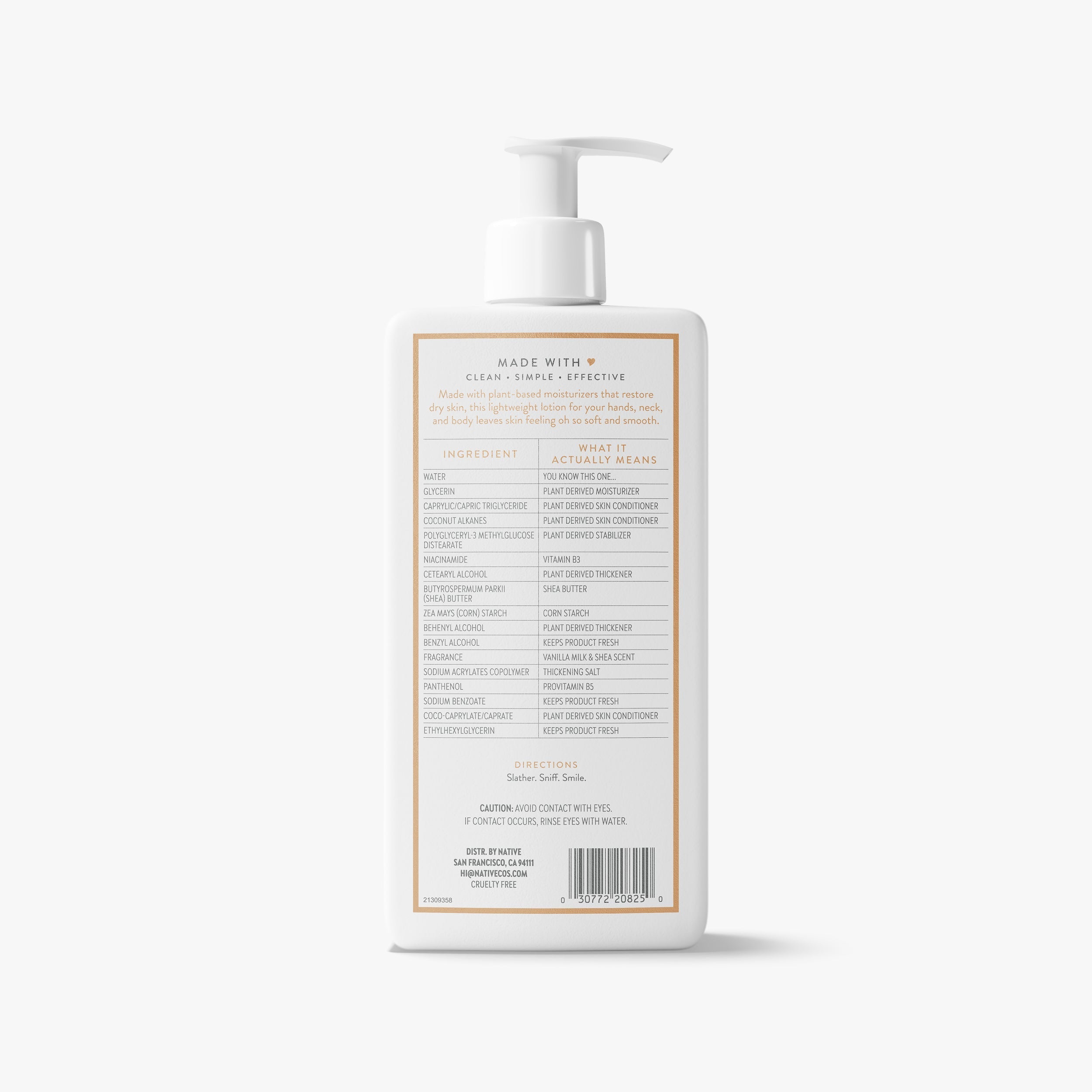 Vanilla Milk and Shea Body Lotion Classic 16.5oz Care Collection
