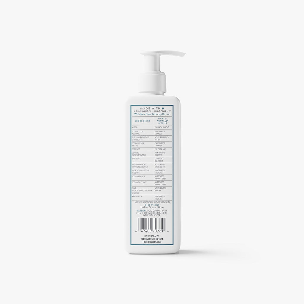 Cashmere and Rain Ultra Moisture Shave Cream Classic 7.6oz Care Collection