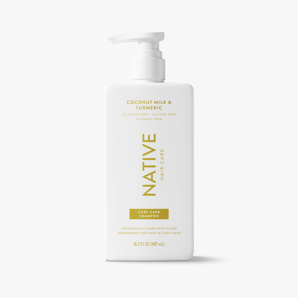 Coconut Milk and Turmeric Curl Care Shampoo Classic 16.5oz Care Collection