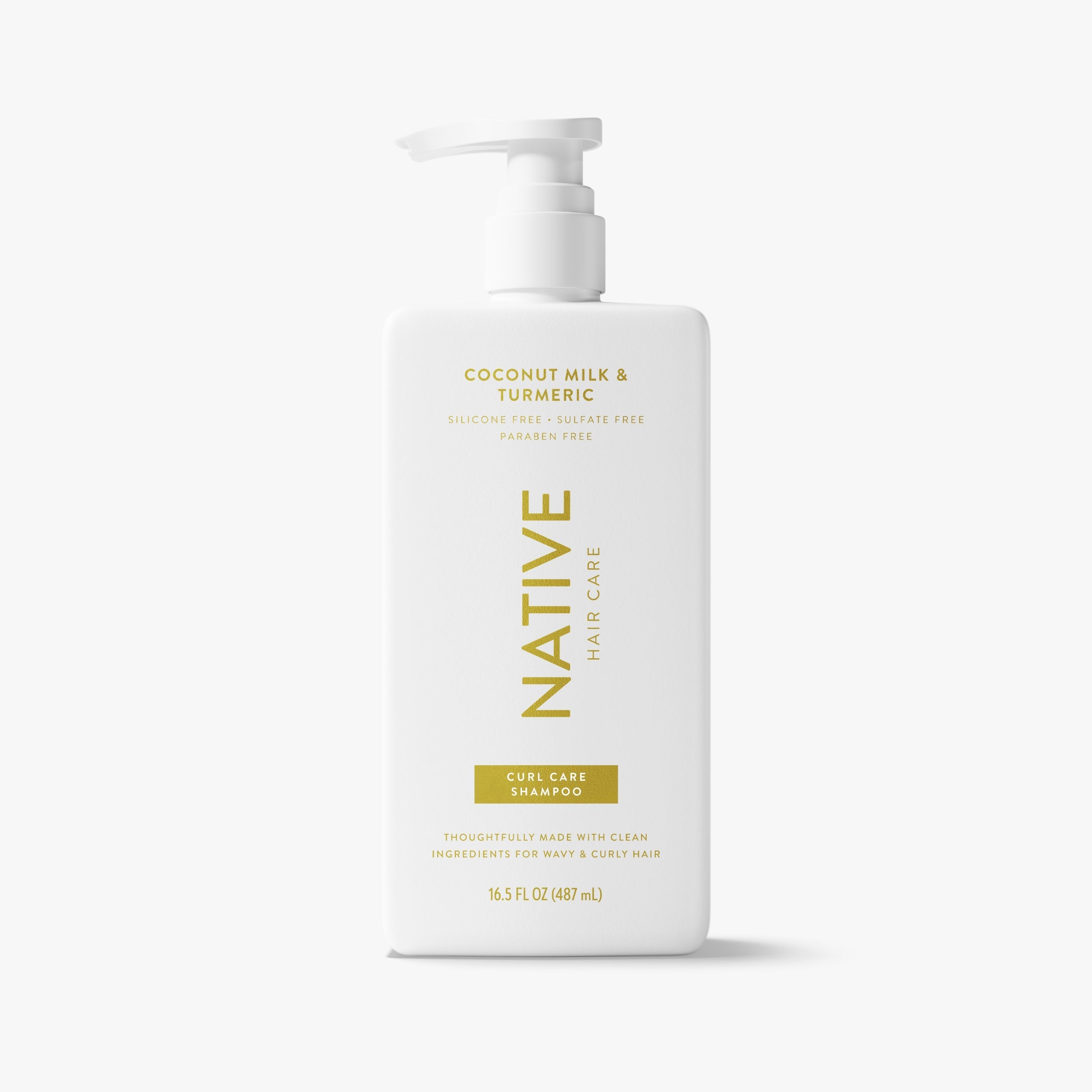 Coconut Milk and Turmeric Curl Care Shampoo Classic 16.5oz Care Collection