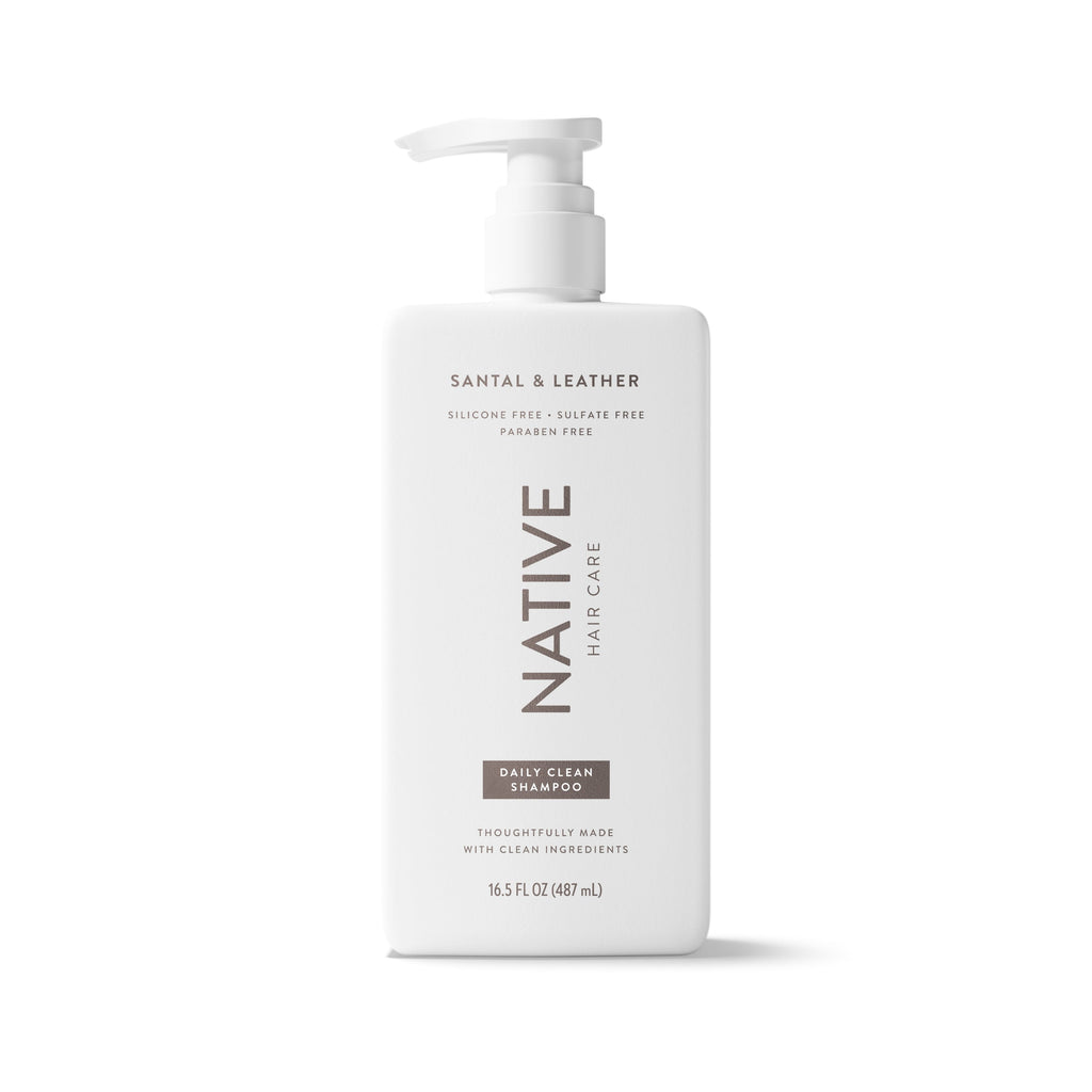 Santal and Leather Daily Clean Shampoo Classic 16.5oz Care Collection