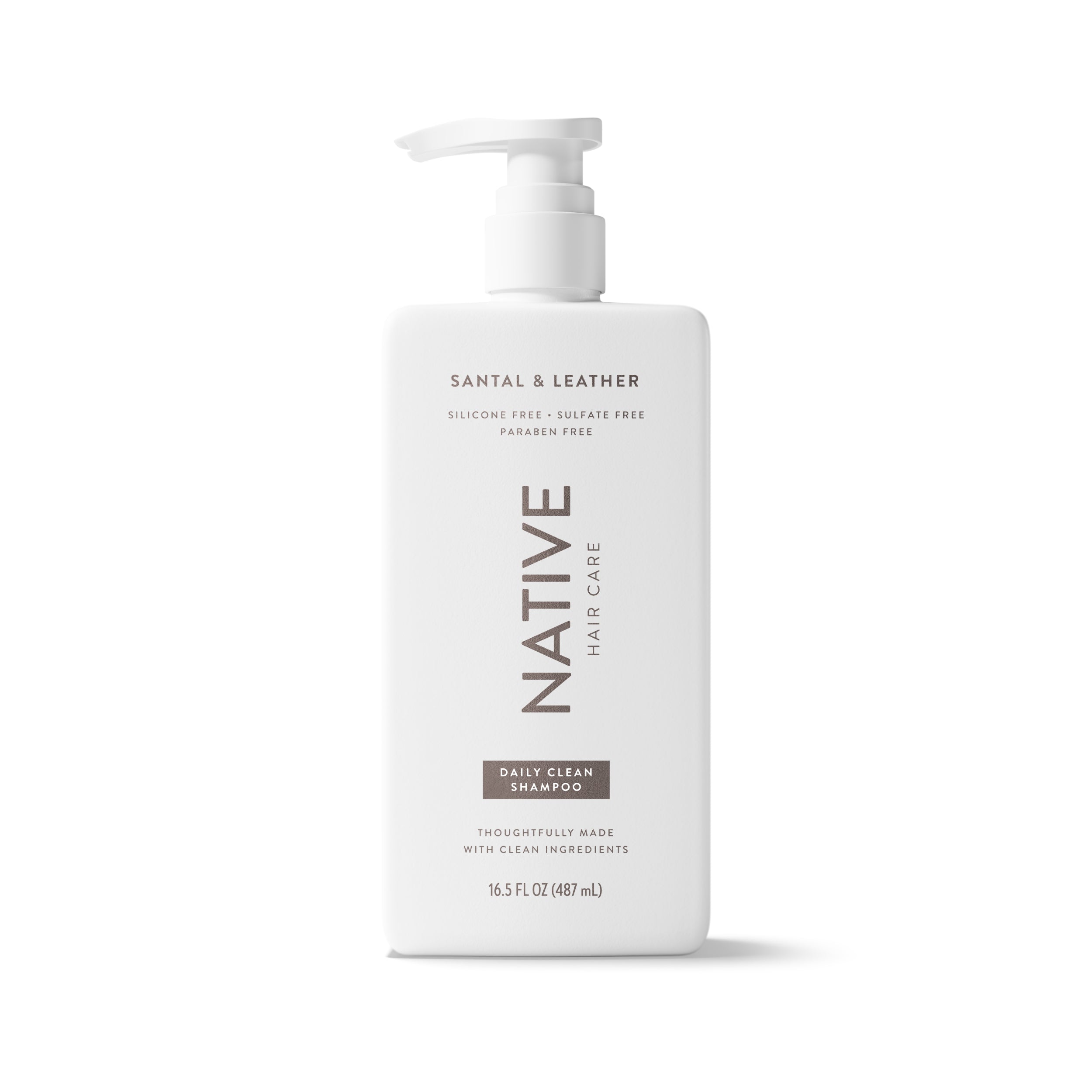 Santal and Leather Daily Clean Shampoo Classic 16.5oz Care Collection