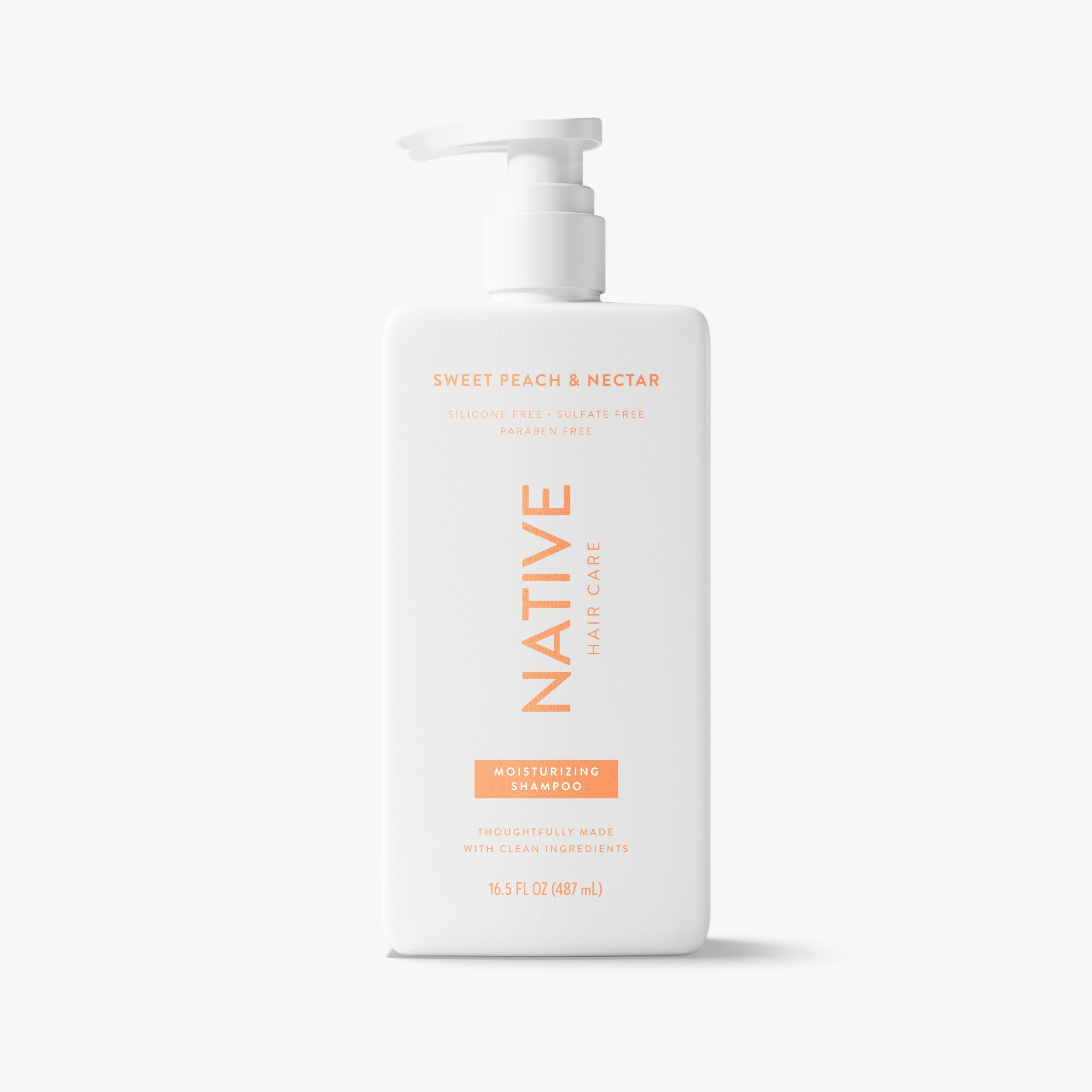 Sweet Peach and Nectar Moisturizing Shampoo Classic 16.5oz Care Collection