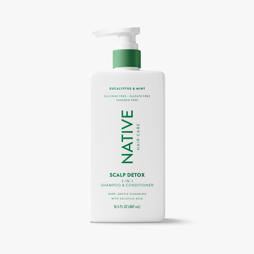 Eucalyptus and Mint Scalp Clarifying 2 in 1 Shampoo and Conditioner Classic 16.5oz Care Collection