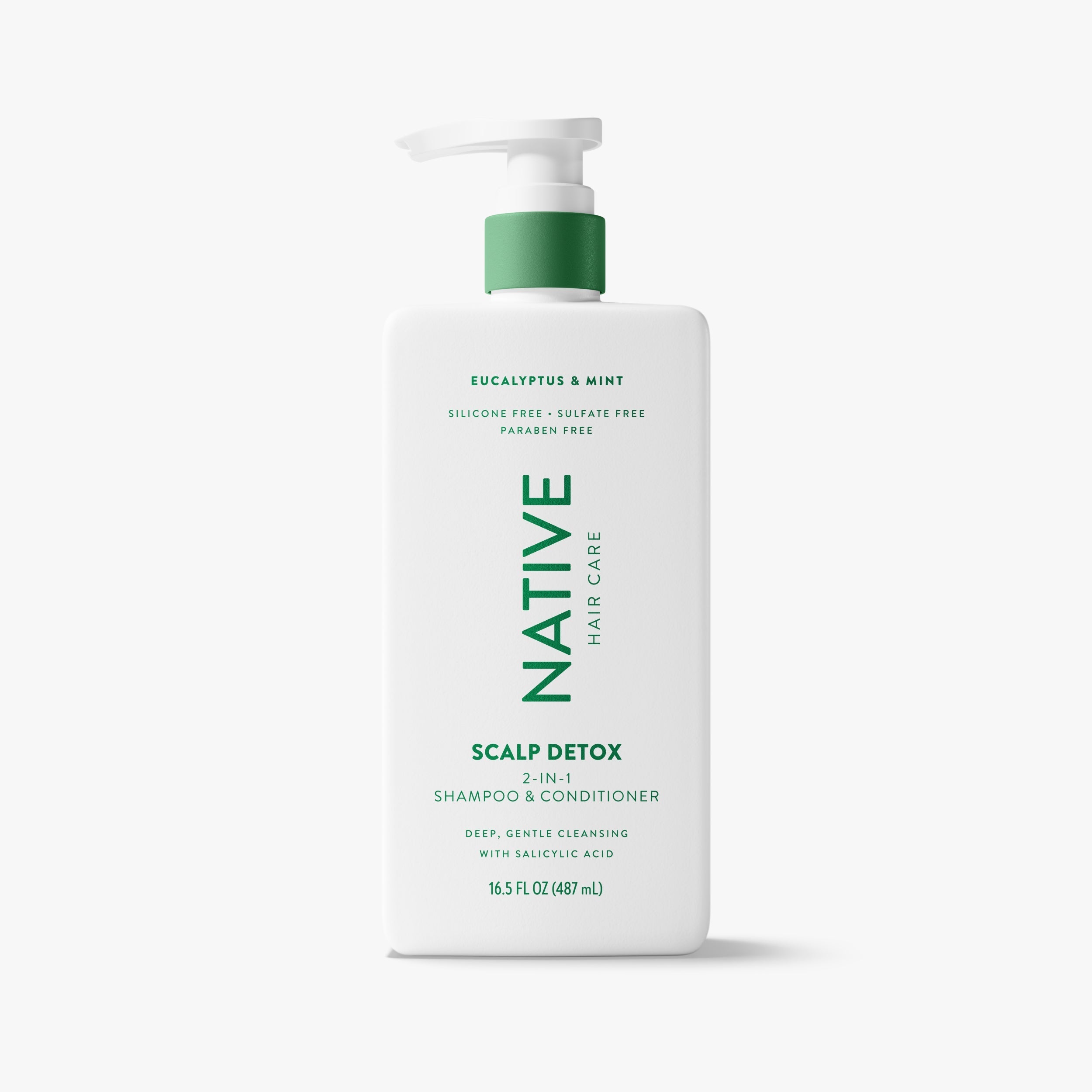 Eucalyptus and Mint Scalp Clarifying 2 in 1 Shampoo and Conditioner Classic 16.5oz Care Collection