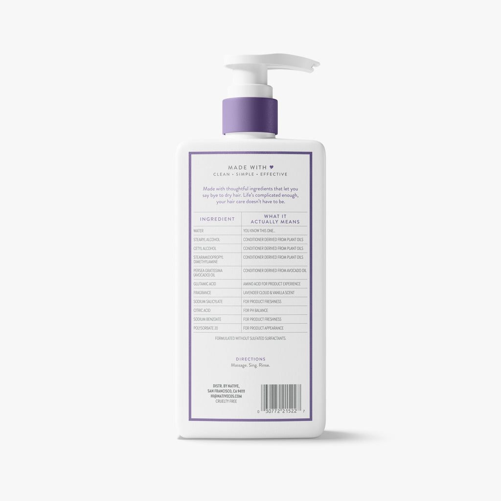 Lavender Cloud and Vanilla Scalp Refreshing Conditioner Classic 16.5oz Care Collection