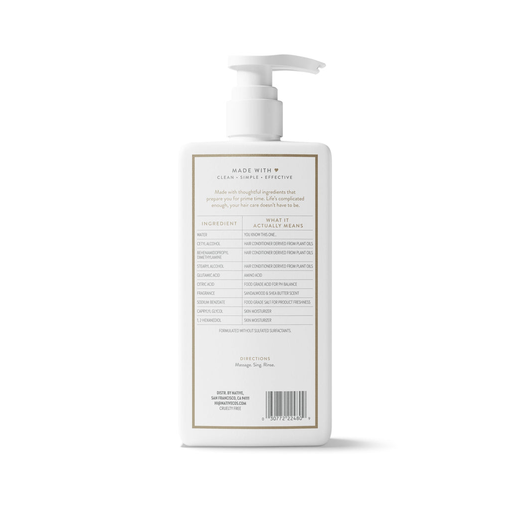 Sandalwood and Shea Butter Full and Thick Conditioner Classic 16.5oz Care Collection