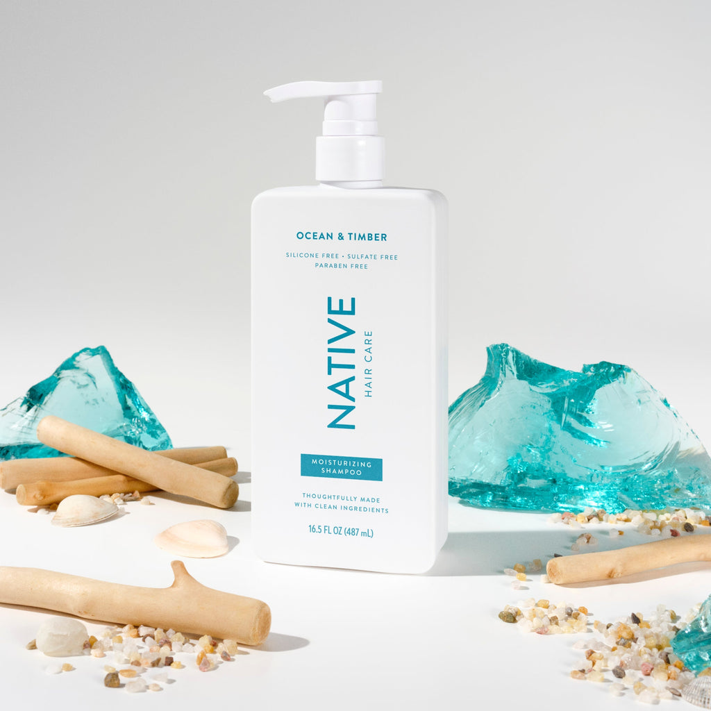 Ocean and Timber Moisturizing Shampoo Classic 16.5oz Care Collection