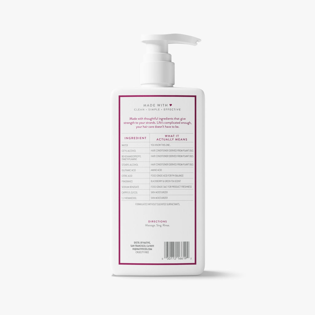 Blackberry and Green Tea Strengthening Conditioner Classic 16.5oz Care Collection