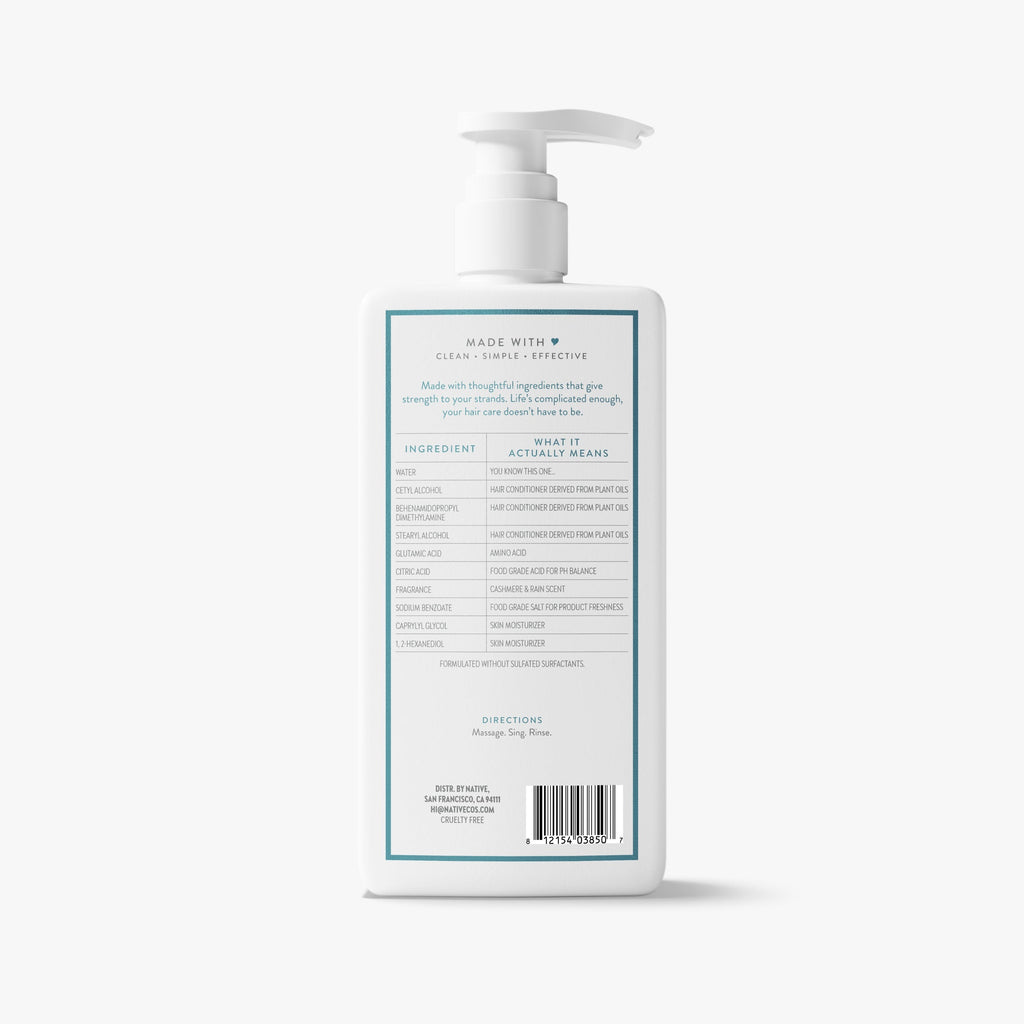 Cashmere and Rain Strengthening Conditioner Classic 16.5oz Care Collection