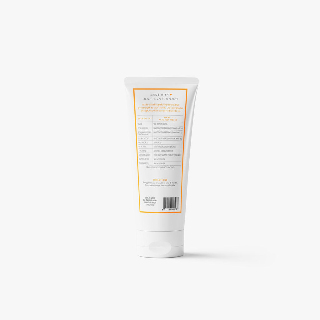 Almond and Shea Butter Strengthening Hair Mask Classic 6oz Care Collection