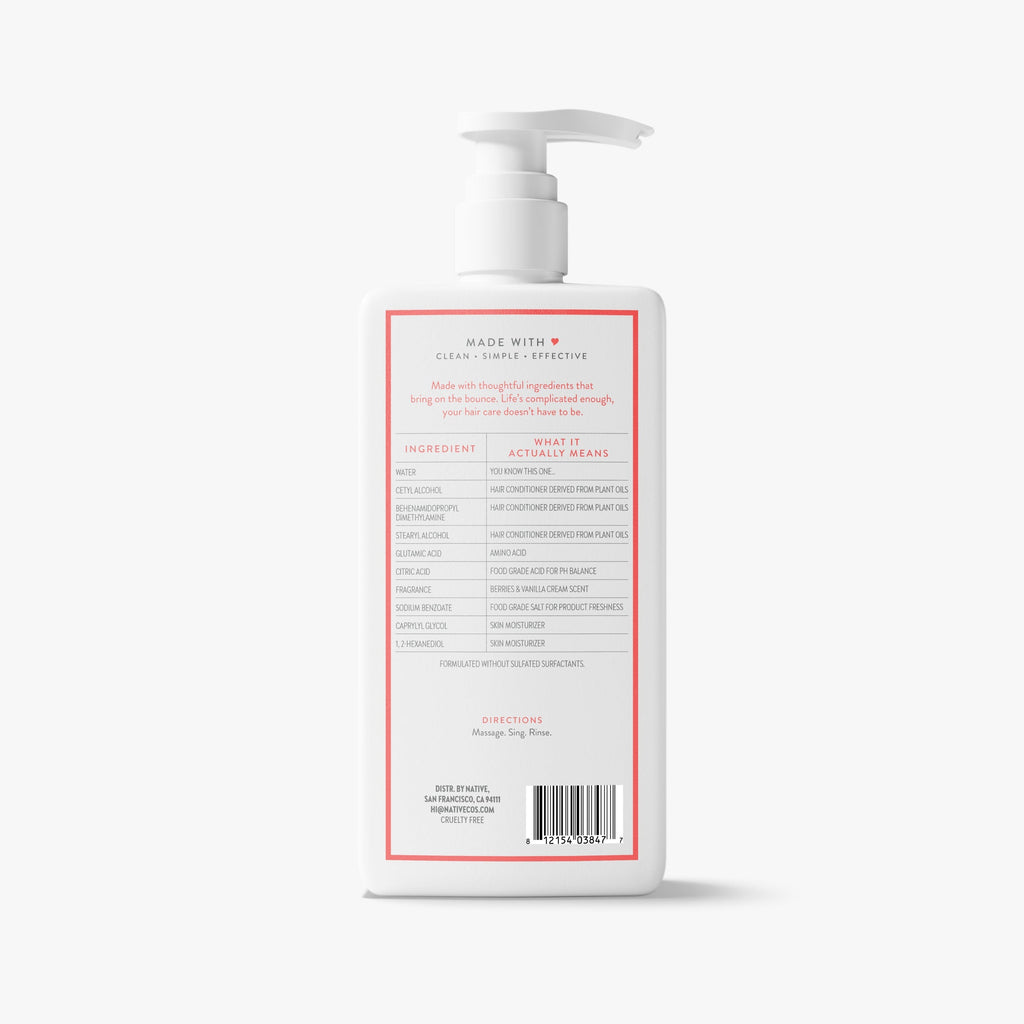 Berries and Vanilla Cream Volumizing Conditioner Classic 16.5oz Care Collection