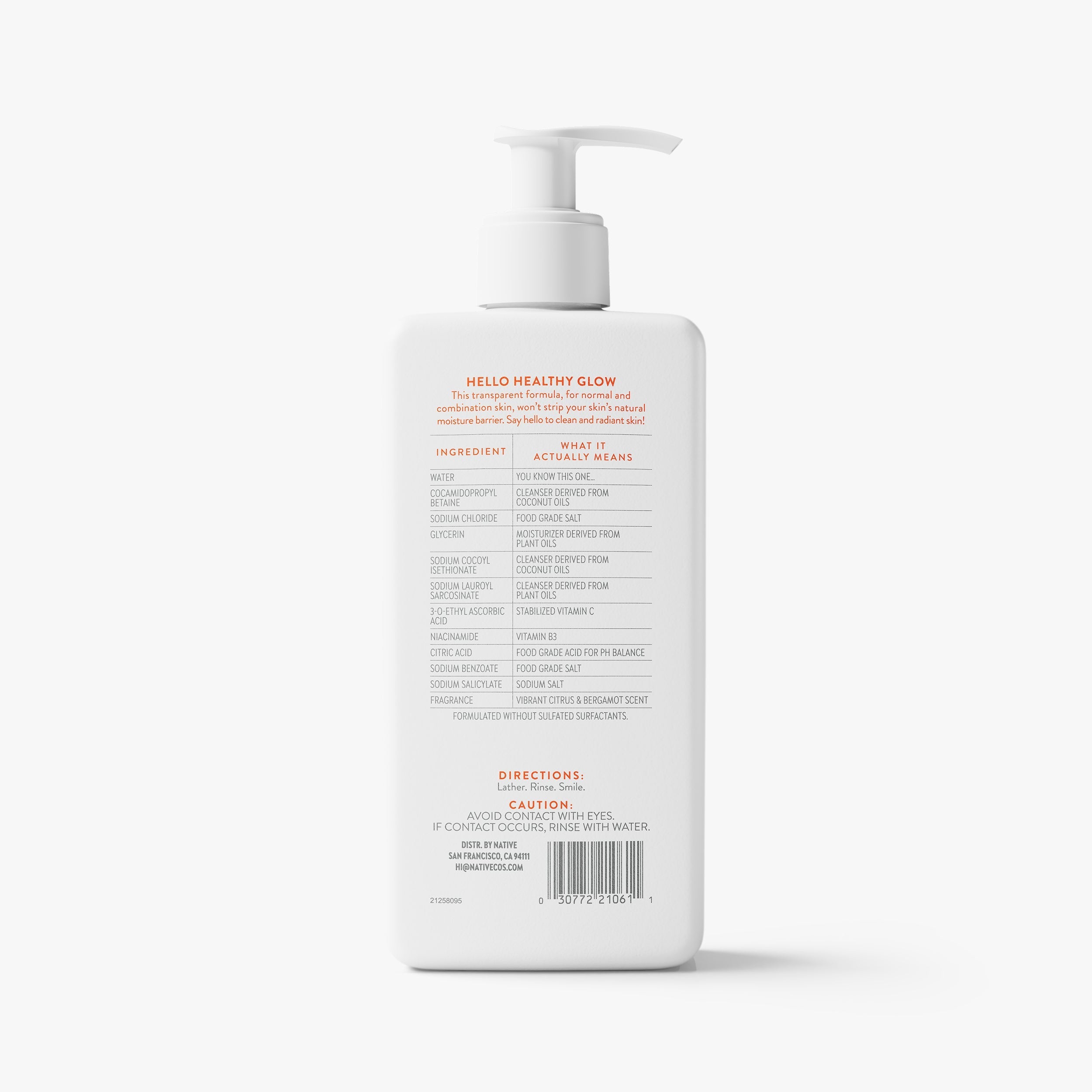 Brightening Facial Cleanser Classic 12.5oz Care Collection